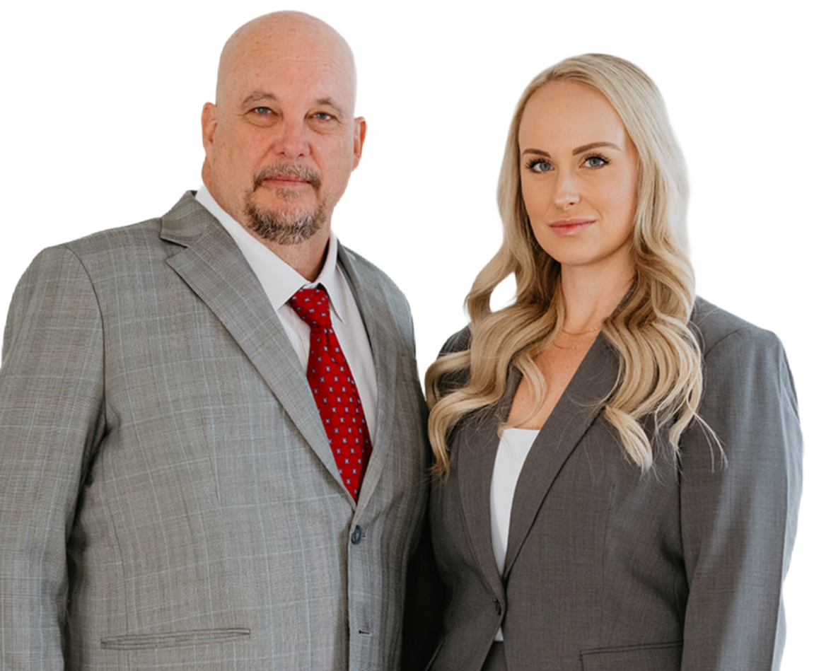 Hansen & Harmon Injury Law managing partners Kevin and Amanda
