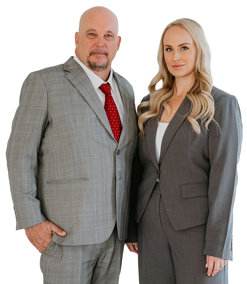 Meet the partners, Kevin and Amanda at Harmon & Harmon Injury Law